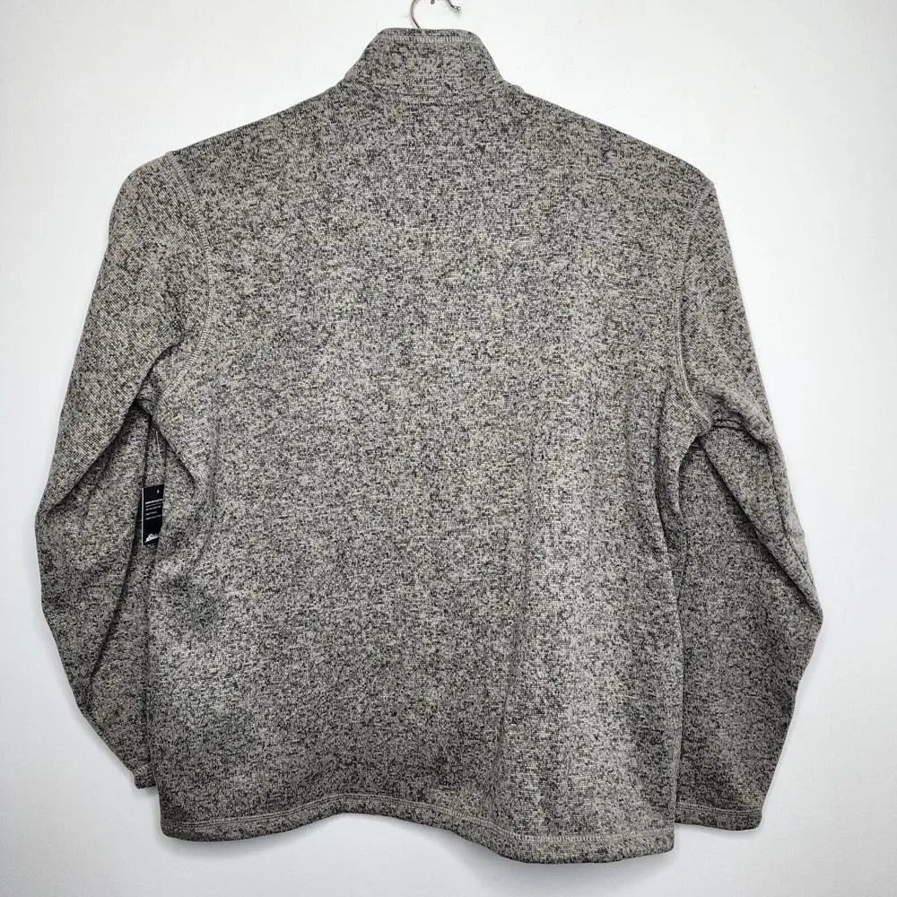 Eddie Bauer MR Convector 2.0 Mens Size XL Fleece‎ Snap Mock Neck Pullover Gray - Picture 3 of 10